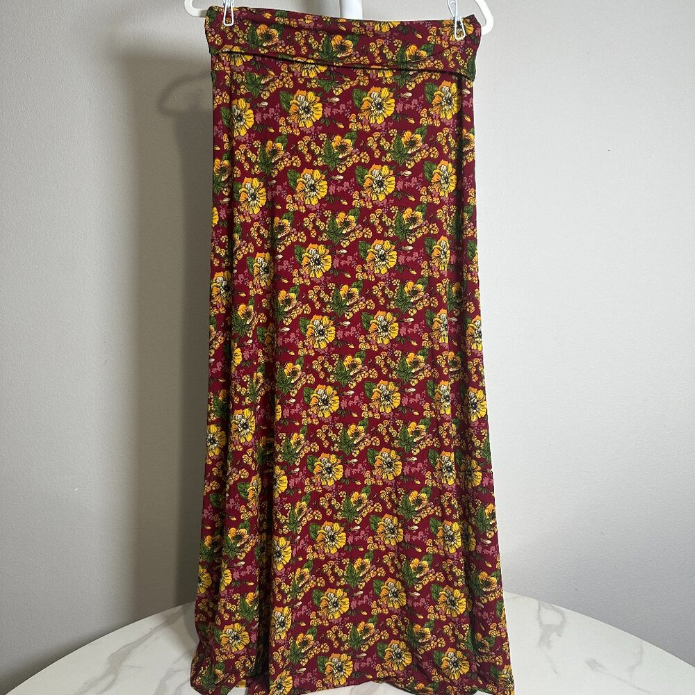 LuLaRoe Floral Maxi Skirt